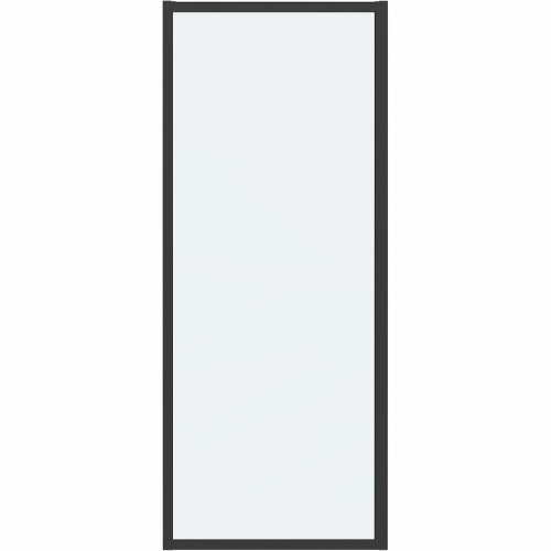Душевая стенка Grossman Cosmo 80 200.K33.02.80.21.00 профиль Черный матовый стекло прозрачное