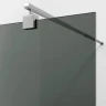Душевая перегородка WasserKRAFT Rur 90 30W39-TG профиль цвет Хром стекло тонированное