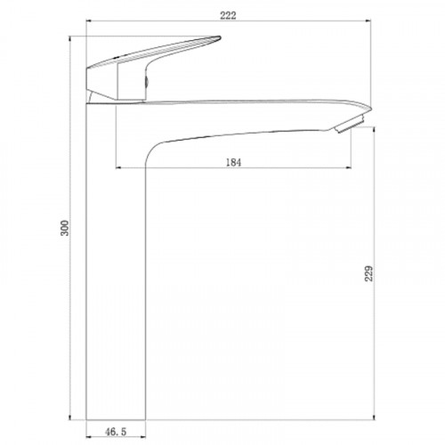 Смеситель для раковины Royce Abby RCM-120302CR Хром латунь