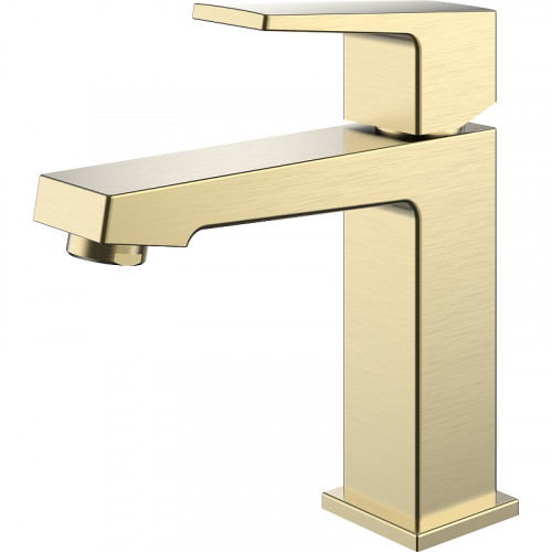 Смеситель для раковины Splenka S01.10.03 Золото матовое латунь