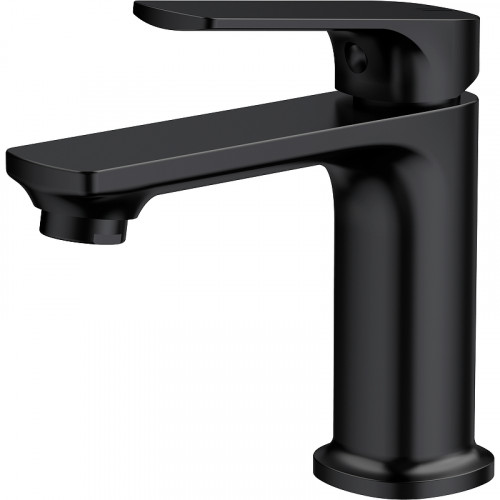 Смеситель для раковины Splenka S30.10.06 Черный матовый латунь