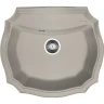 Кухонная мойка Florentina Эмилия-640 20.355.D0640.305 Грей искусственный камень (литьевой мрамор) встраиваемый