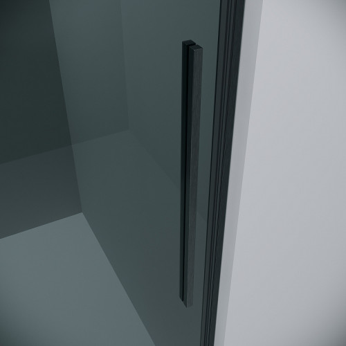 Душевая стенка Grossman Galaxy 90 200.K33.01.90.42.10 профиль Графит сатин стекло тонированное