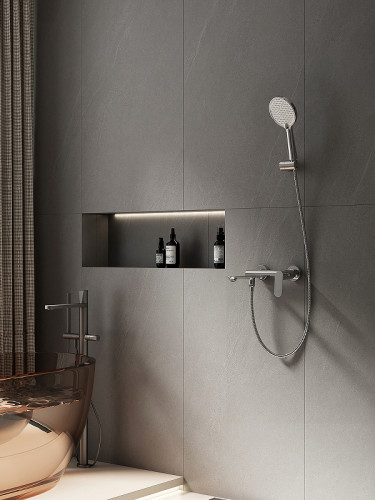 Смеситель для ванны Splenka S41.30 Хром латунь на стену