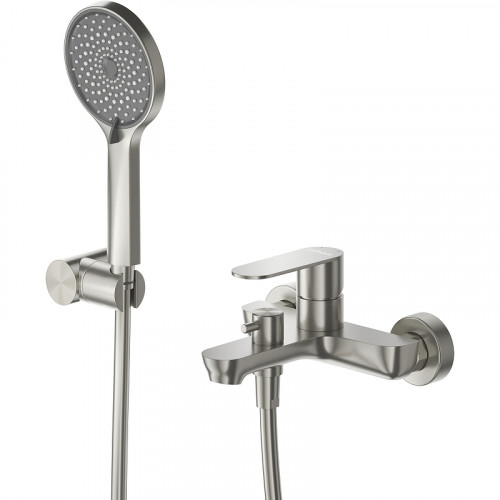 Смеситель для ванны Cezares Stylus STYLUS-VD-IN Сатин нержавеющая сталь на стену