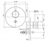 Смеситель для душа Fima Carlo Frattini Fimatherm F4039X2CR цвет Хром