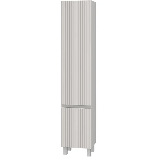 Шкаф пенал Brevita Victory 35 L VIC-05035-0302L Серый кашемир МДФ / ЛДСП