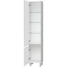 Шкаф пенал Brevita Victory 35 L VIC-05035-0302L Серый кашемир МДФ / ЛДСП