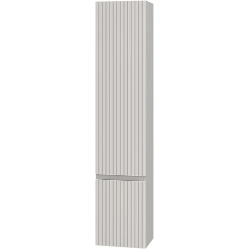 Шкаф пенал Brevita Victory 35 L VIC-05035-0302L Серый кашемир МДФ / ЛДСП