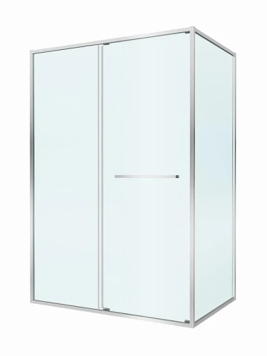 Душевой уголок Cezares Lux 140x100 LUX-AH-FS-11-140/100-C-CR профиль Хром стекло прозрачное