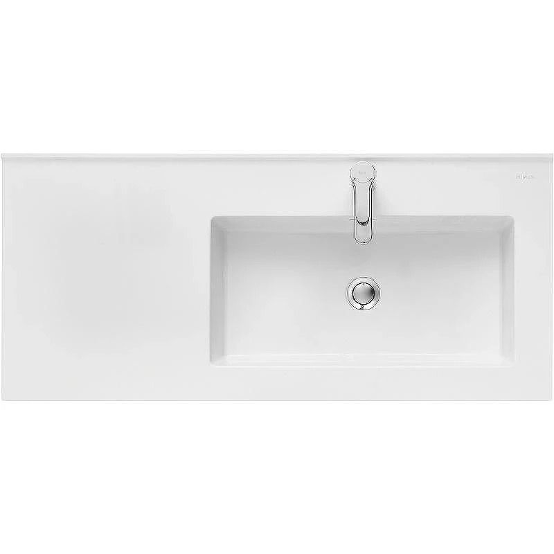 Раковина Aquaton Квадро Про 100 R 1A733231QA01R Белая
