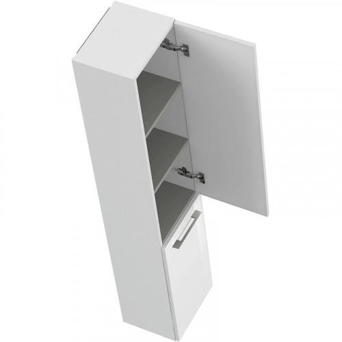 Шкаф пенал Cersanit Lara 30 SB-SL-LAR/Wh подвесной Белый МДФ / ЛДСП