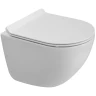 Унитаз BelBagno Amanda-Tor BB051CH-TOR-FC/BB2011SC подвесной с сиденьем Микролифт фаянс подвесной