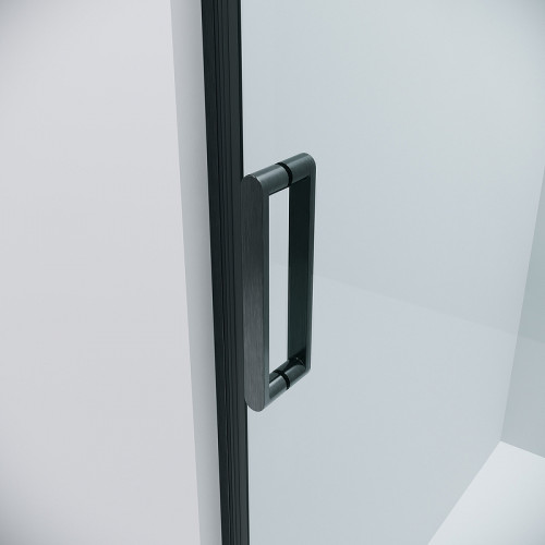 Душевой уголок Grossman Classic 100х80 120.K33.04.1080.42.00 профиль Графит сатин стекло прозрачное