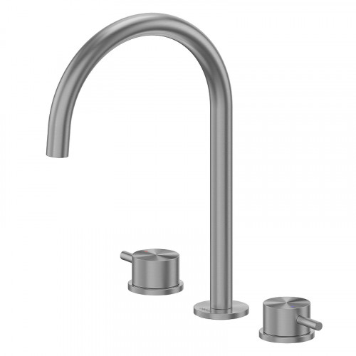 Смеситель для раковины Abber Wasser Kreis 316 AF8108BGG-M цвет Оружейная сталь брашированная