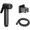 Гигиенический душ Timo SG-3054/03 Черный матовый латунь на стену