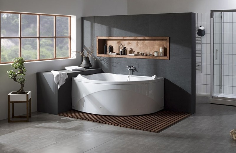 Акриловая ванна Aquanet Jamaica 160x100 L 203986 без гидромассажа