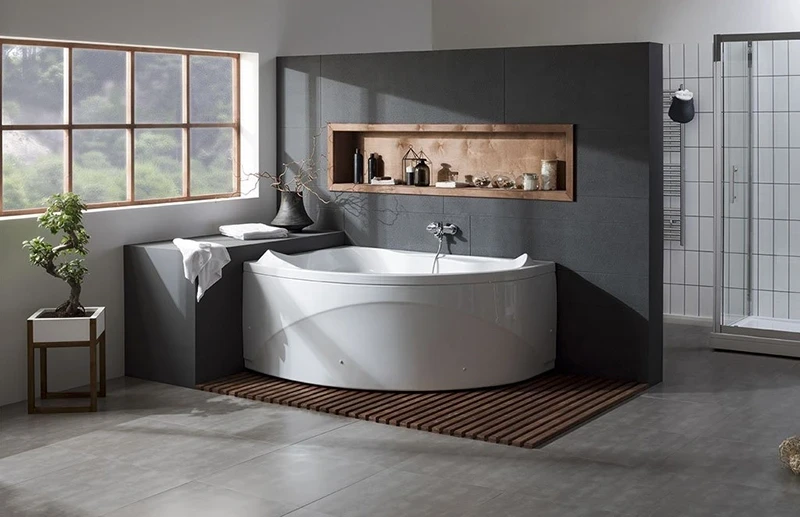Акриловая ванна Aquanet Jamaica 160x100 L 203986 без гидромассажа