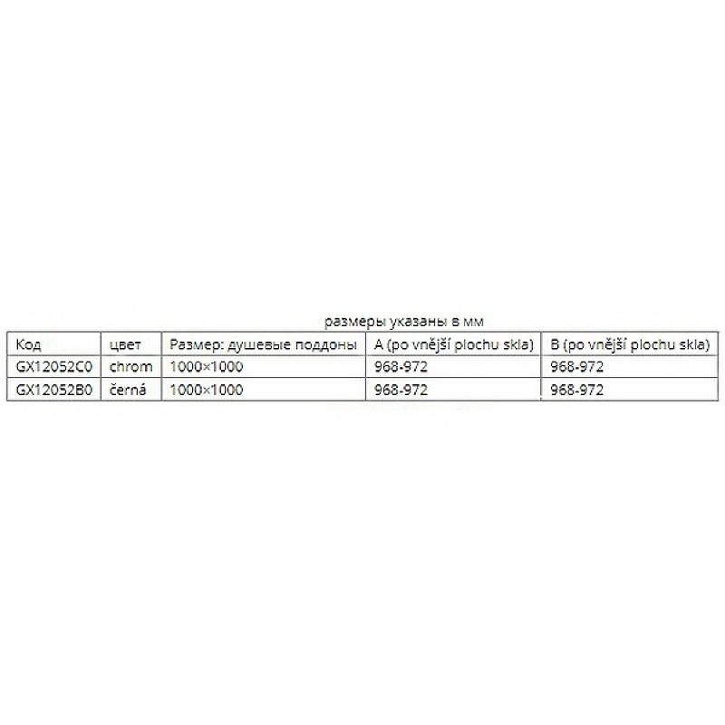 Душевой уголок Riho SZ Scandic NXT Х209 97х97 L/P G001104120 (GX12052C0) профиль Хром стекло прозрачное