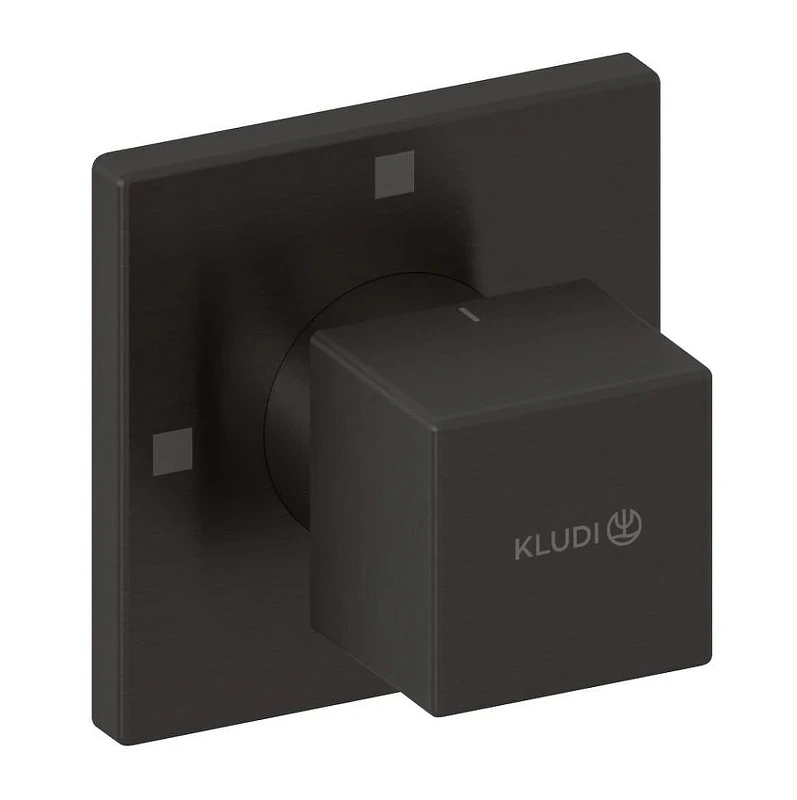 Переключатель потоков Kludi Decus 54846N275 цвет Оружейная сталь брашированная