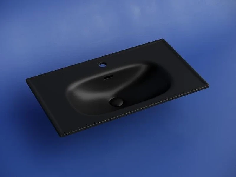 Раковина Ceramicanova Sabo 80 CN13002MB Черная матовая