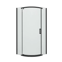 Душевое ограждение New Trendy NEW KOMFORT Black x90 K-0469