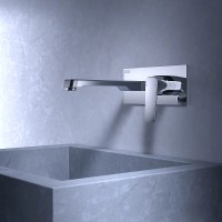 Смеситель для раковины Teska Quarsar Pro E5106 Хром латунь встраиваемый