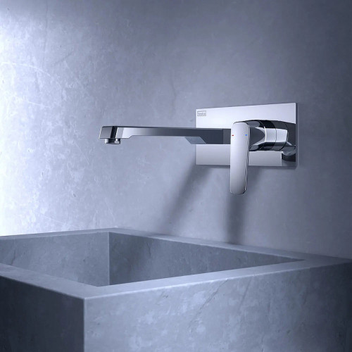 Смеситель для раковины Teska Quarsar Pro E5106 Хром латунь встраиваемый