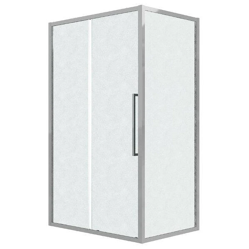 Душевой уголок Grossman Cosmo 130x100 L 120.K33.02.1310.10.02 профиль Хром стекло шиншилла