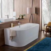 Квариловая ванна Villeroy&amp;Boch Oberon 2.0 180x80 UBQ180OBR9CD00V-01 без гидромассажа