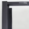 Душевой уголок WasserKRAFT Elbe 100x90 74P22 профиль Черный матовый стекло прозрачное