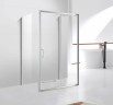 Душевой уголок Cezares Molveno 150x80 MOLVENO-AH-12-150/80-C-Cr-IV профиль Хром стекло прозрачное