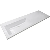 Раковина Style Line Эстет Даллас 140 L СС-00002220 с местом под стиральную машину Белая