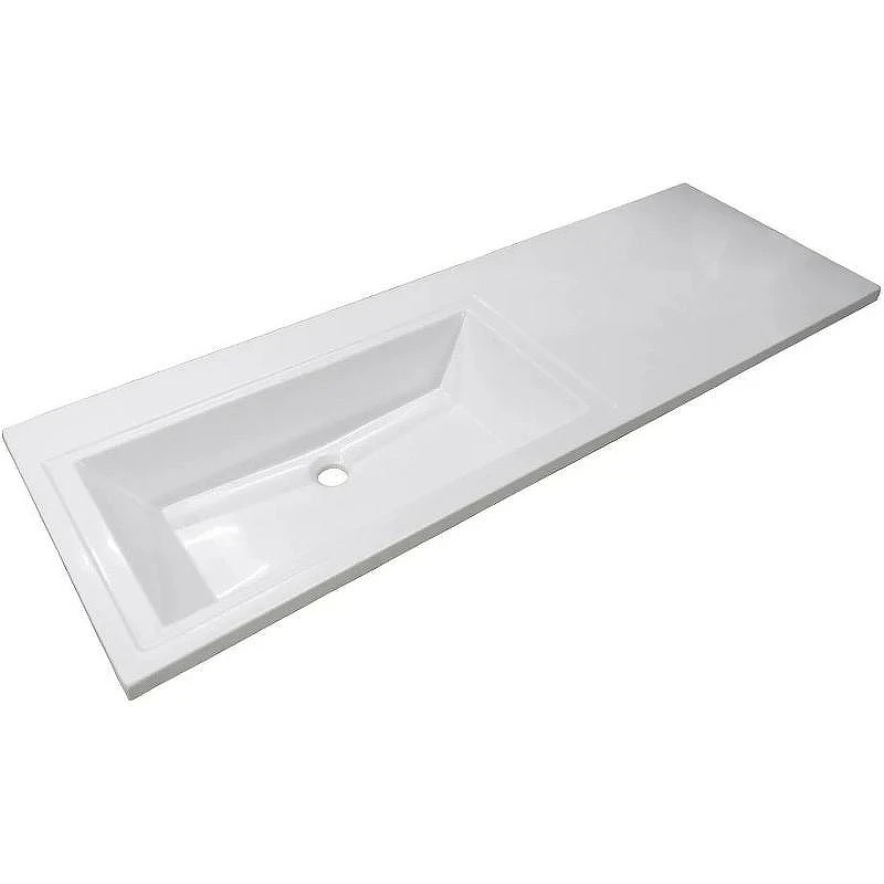 Раковина Style Line Эстет Даллас 140 L СС-00002220 с местом под стиральную машину Белая
