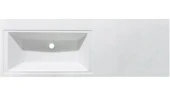 Раковина Style Line Эстет Даллас 140 L СС-00002220 с местом под стиральную машину Белая