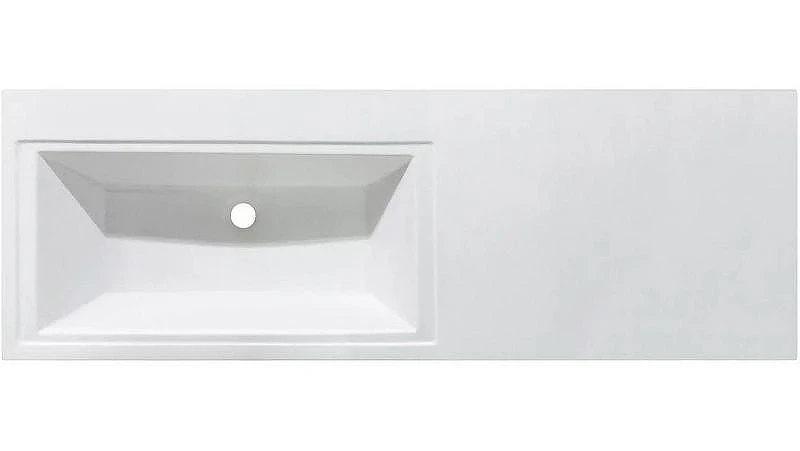 Раковина Style Line Эстет Даллас 140 L СС-00002220 с местом под стиральную машину Белая
