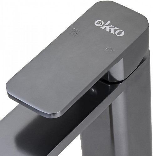 Смеситель для раковины Ekko E1082-21 Темно-серый
