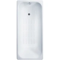 Чугунная ванна Delice Aurora 160x75 DLR230604-AS без отверстий под ручки с антискользящим покрытием