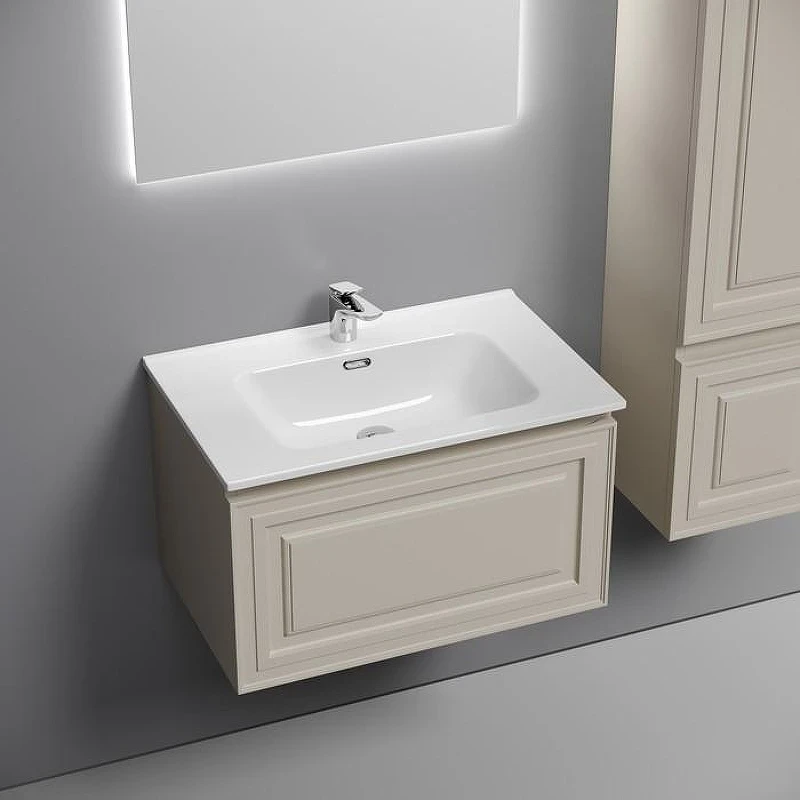 Тумба под раковину Sancos Very 70 VR70CE подвесная Beige Soft