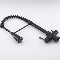 Смеситель для кухни Gappo G4398-66 Черный матовый латунь