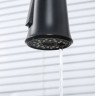 Смеситель для кухни Gappo G4398-66 Черный матовый латунь