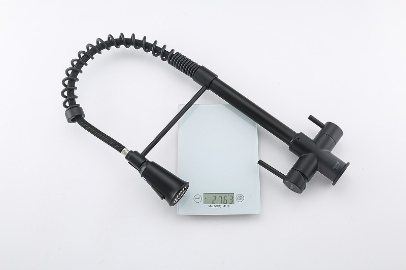 Смеситель для кухни Gappo G4398-66 Черный матовый латунь