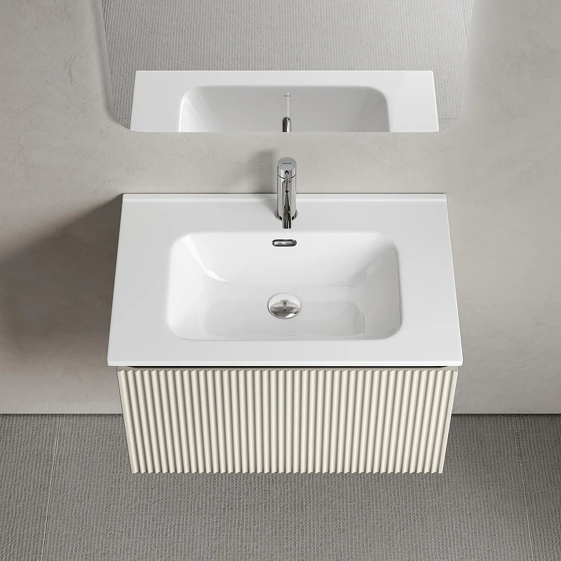 Тумба под раковину Sancos Snob R 1.0 70 SNR1.070CE подвесная цвет Beige Soft
