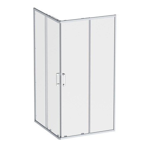 Душевой уголок AM.PM Above 100х100 W9XG-403-100100-MT профиль Хром матовый стекло прозрачное