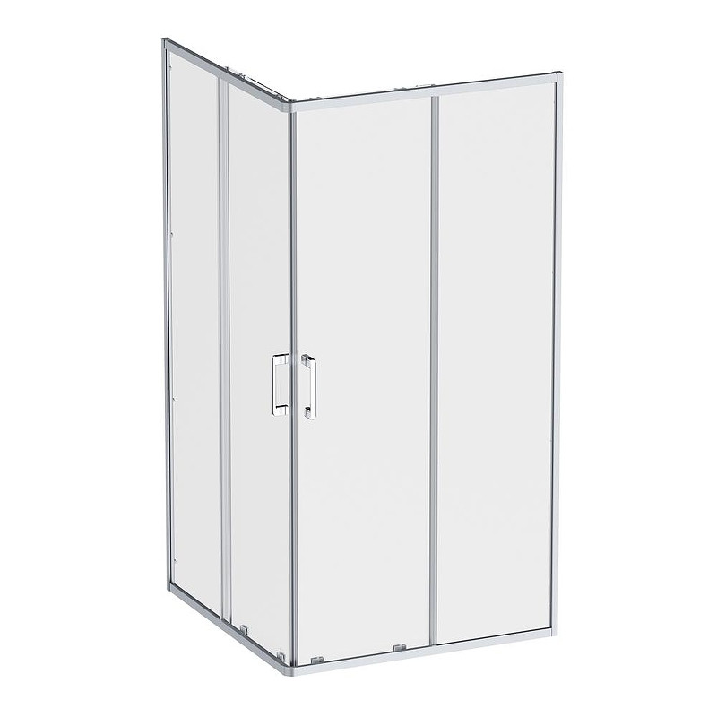 Душевой уголок AM.PM Above 100х100 W9XG-403-100100-MT профиль Хром матовый стекло прозрачное