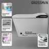 Комплект унитаза с инсталляцией Grossman 901.5701.01.000 цвет Белый с сиденьем