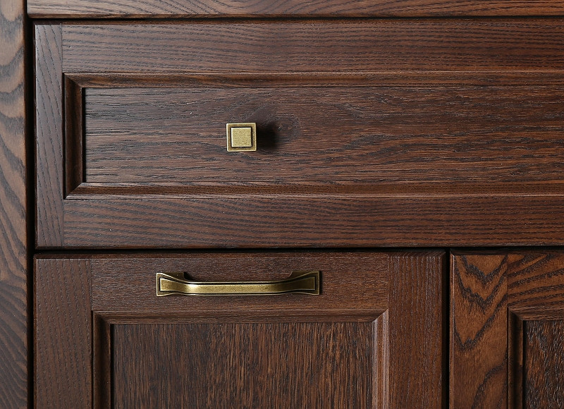 Комплект мебели для ванной ASB-Woodline Гранда 85 1148703 цвет Антикварный орех
