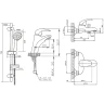 Комплект смесителей Agger Proud A0831100