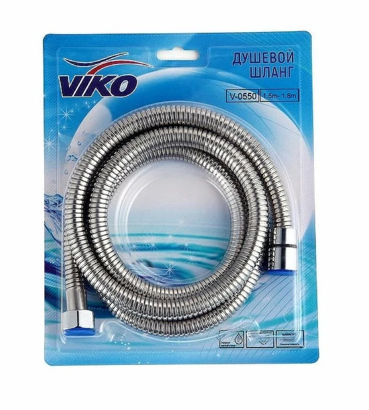 Душевой шланг Viko V-0550 Хром