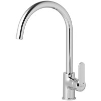 Смеситель для кухни Santek Линдос WH5A41008C001 Хром латунь